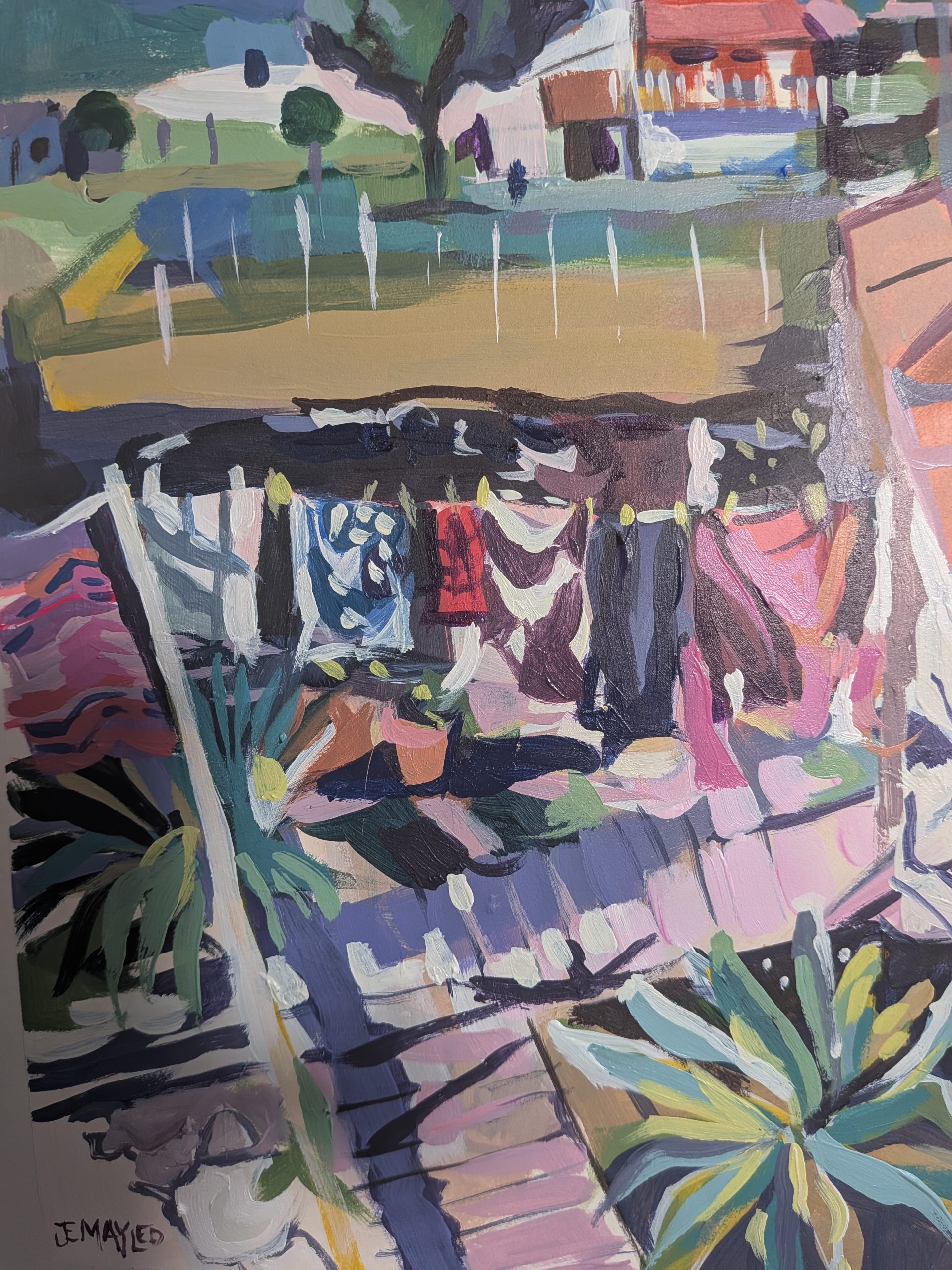 Washing Day in Barbaido, Portugal